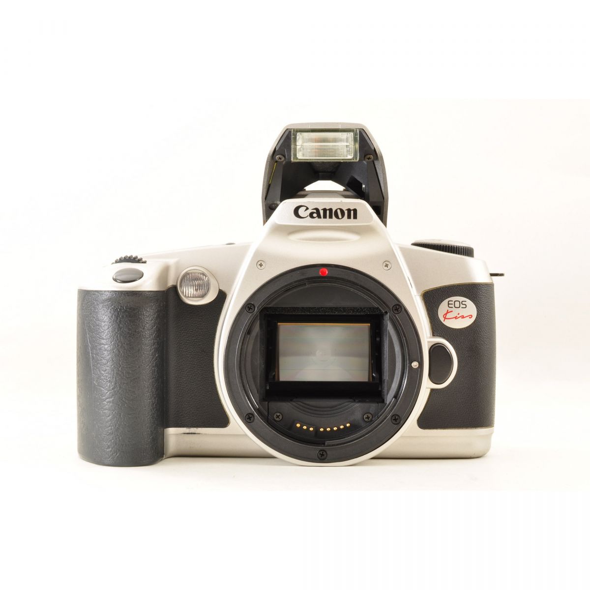 【中古】Canon EOS Kiss シルバー 35mm 一眼レフ フィルムカメラ キヤノン S/N:735529