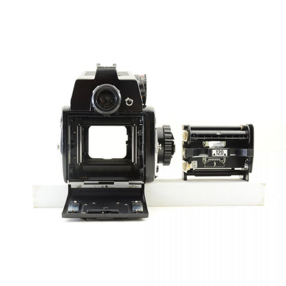 【中古】Mamiya M645 AEファインダー 中判 フィルムカメラ セコール C 80mm f/2.8 レンズセット マミヤ S/N:J10451