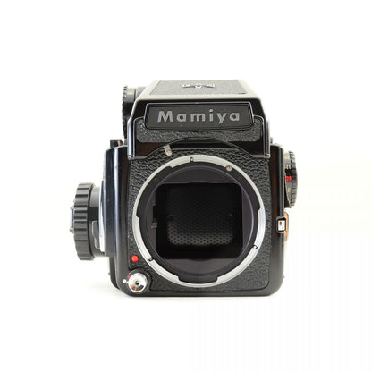 【中古】Mamiya M645 AEファインダー 中判 フィルムカメラ セコール C 80mm f/2.8 レンズセット マミヤ S/N:J10451