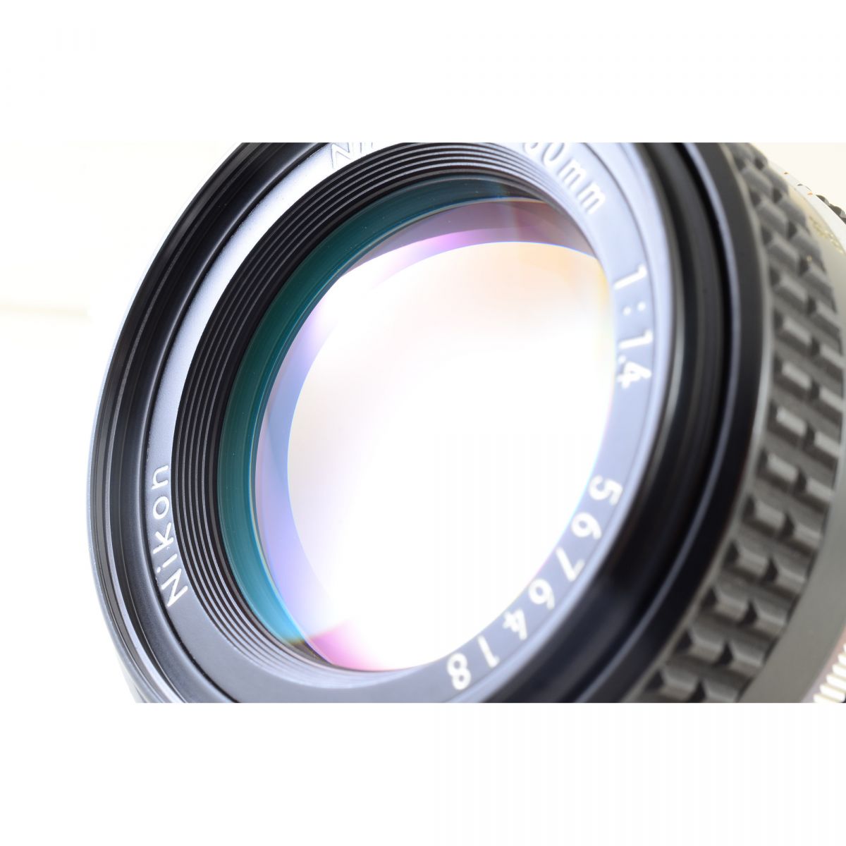 【中古】Nikon Ai-S NIKKOR 50mm f/1.4 単焦点 カメラレンズ 交換レンズ ニコン S/N:5676418