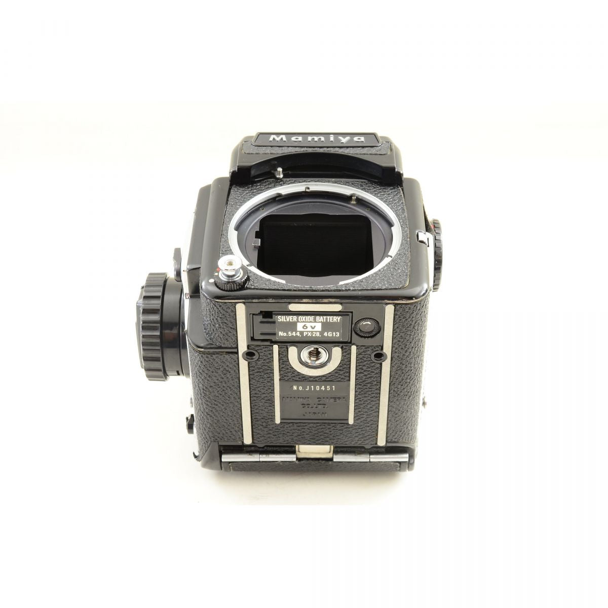【中古】Mamiya M645 AEファインダー 中判 フィルムカメラ セコール C 80mm f/2.8 レンズセット マミヤ S/N:J10451