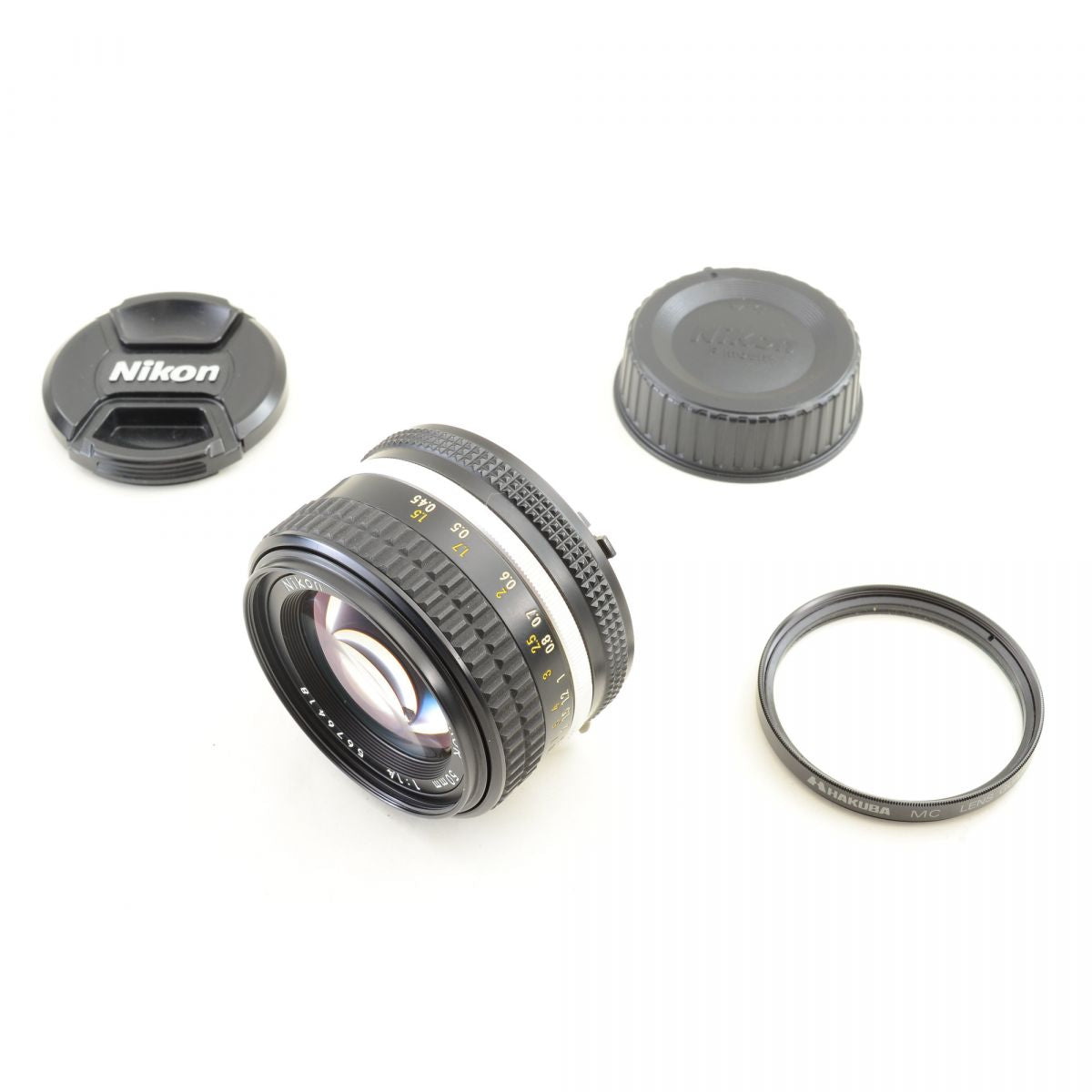 【中古】Nikon Ai-S NIKKOR 50mm f/1.4 単焦点 カメラレンズ 交換レンズ ニコン S/N:5676418