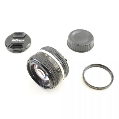 【中古】Nikon Ai-S NIKKOR 50mm f/1.4 単焦点 カメラレンズ 交換レンズ ニコン S/N:5676418