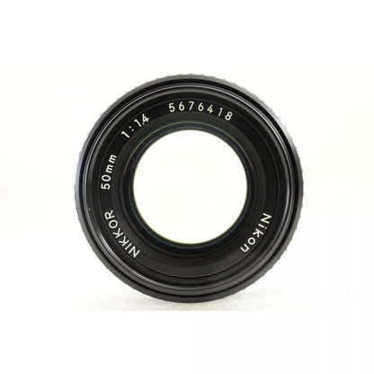 【中古】Nikon Ai-S NIKKOR 50mm f/1.4 単焦点 カメラレンズ 交換レンズ ニコン S/N:5676418