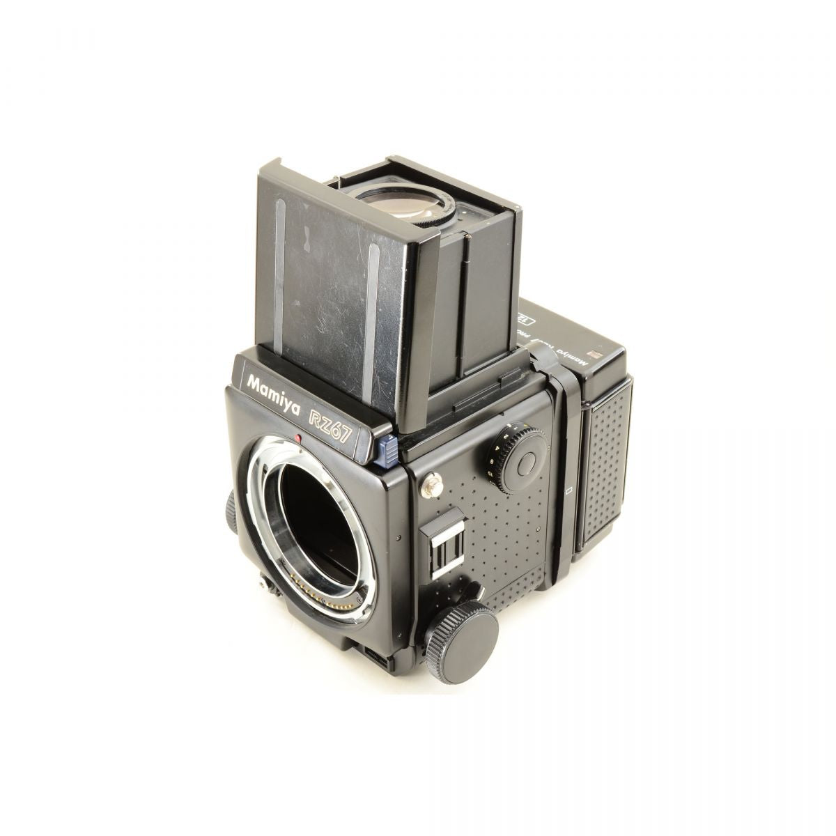【中古】Mamiya RZ67 Pro 中判 フィルムカメラ 120バック ワインダーII セコール Z 110mm f/2.8 W 単焦点 レンズセット マミヤ S/N:122007