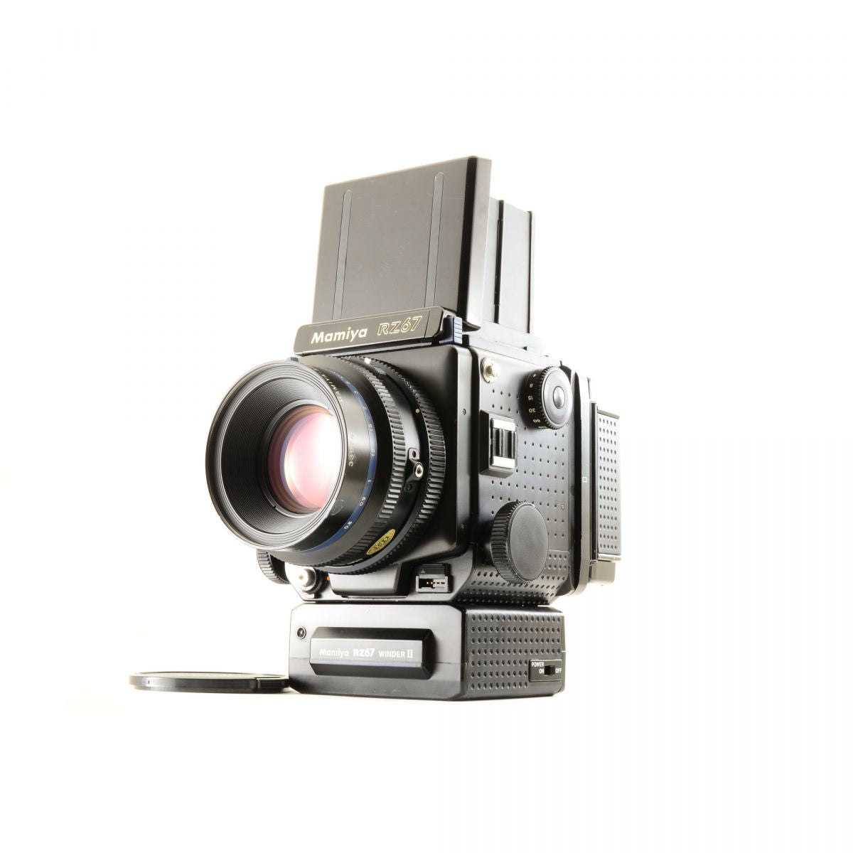 【中古】Mamiya RZ67 Pro 中判 フィルムカメラ 120バック ワインダーII セコール Z 110mm f/2.8 W 単焦点 レンズセット マミヤ S/N:122007