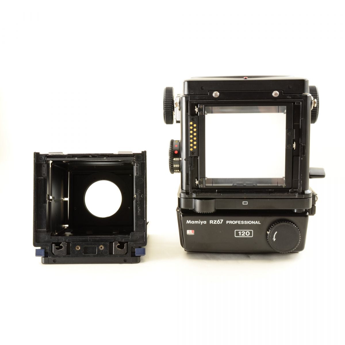 【中古】Mamiya RZ67 Pro 中判 フィルムカメラ 120バック ワインダーII セコール Z 110mm f/2.8 W 単焦点 レンズセット マミヤ S/N:122007
