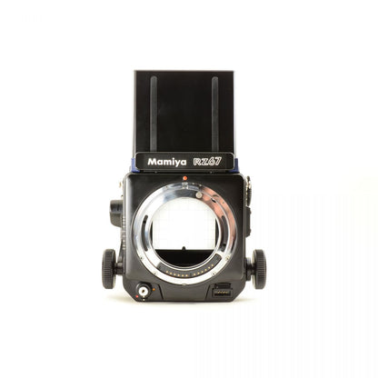 【中古】Mamiya RZ67 Pro 中判 フィルムカメラ 120バック セコール Z 110mm f/2.8 W 単焦点 レンズセット マミヤ S/N:H130504