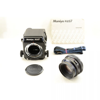 【中古】Mamiya RZ67 Pro 中判 フィルムカメラ 120バック セコール Z 110mm f/2.8 W 単焦点 レンズセット マミヤ S/N:H130504