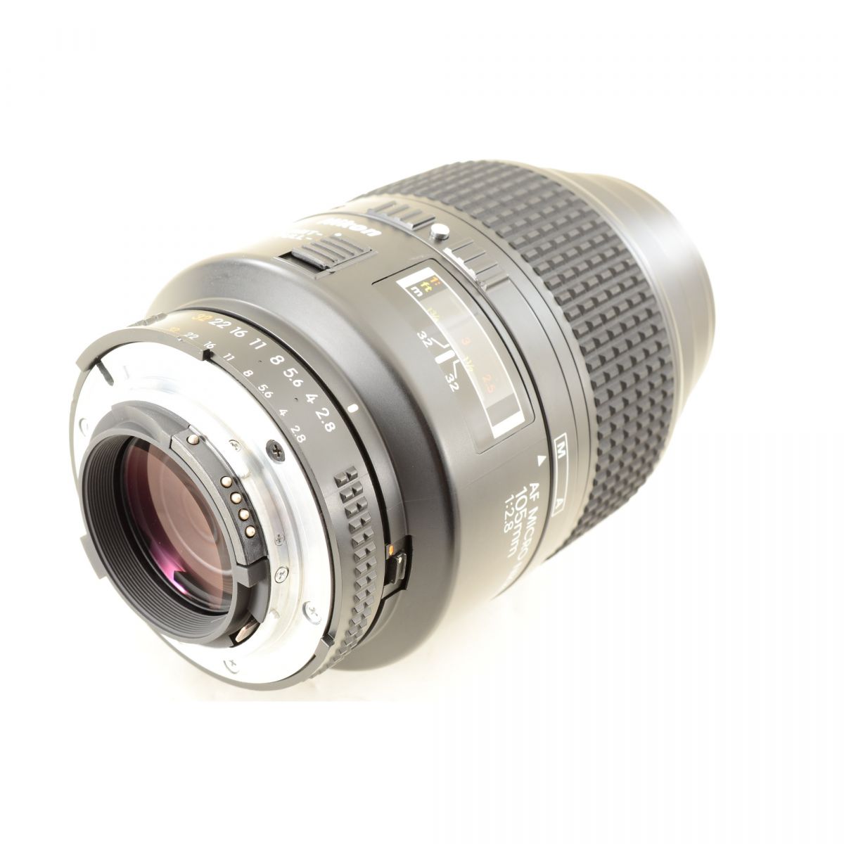 【中古】Nikon AF Micro NIKKOR 105mm f/2.8 中望遠 マクロ 単焦点レンズ ニコン S/N: 333551