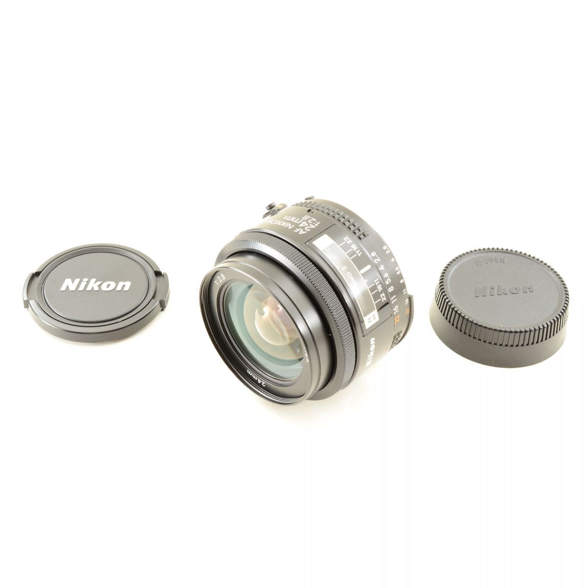 【中古】Nikon AF NIKKOR 24mm f/2.8 広角 単焦点レンズ ニコン S/N: 201416