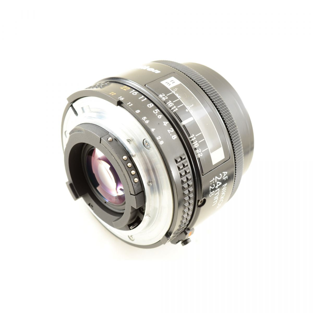 【中古】Nikon AF NIKKOR 24mm f/2.8 広角 単焦点レンズ ニコン S/N: 201416