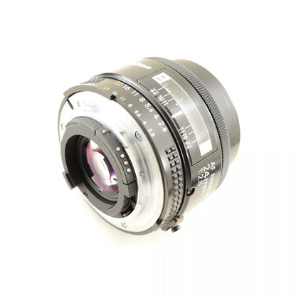 【中古】Nikon AF NIKKOR 24mm f/2.8 広角 単焦点レンズ ニコン S/N: 201416