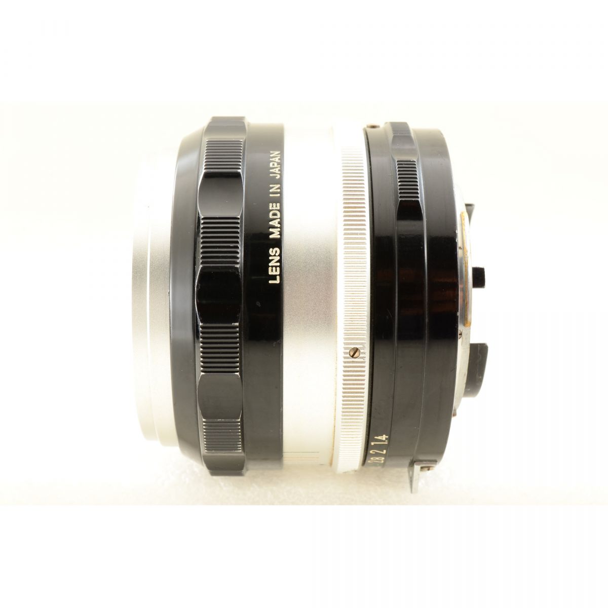 【中古】Nikon NIKKOR-S Auto 50mm f/1.4 非Ai 標準 単焦点レンズ HS-9フード付 ニコン S/N: 728199