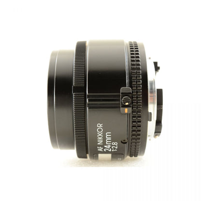 【中古】Nikon AF NIKKOR 24mm f/2.8 広角 単焦点レンズ ニコン S/N: 201416