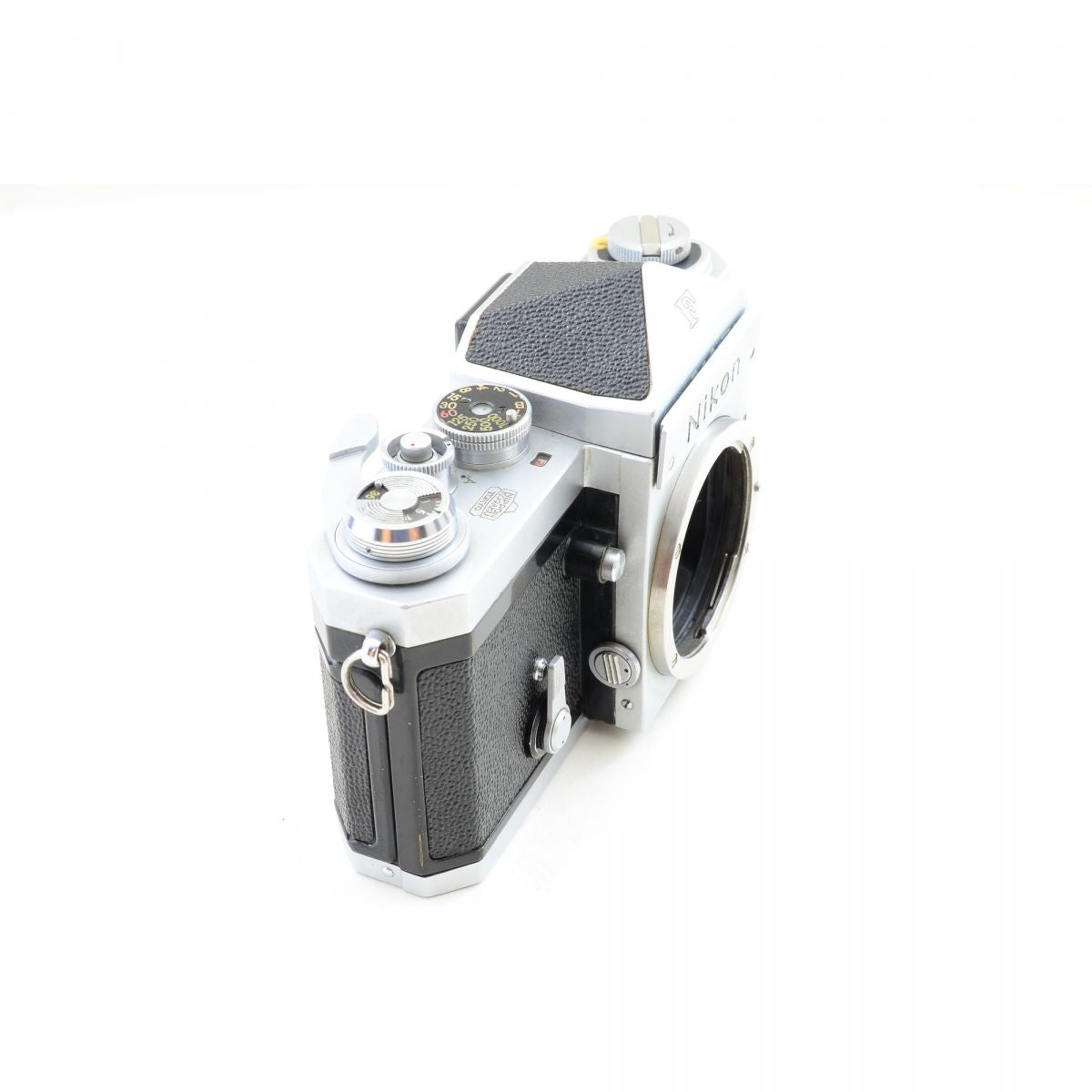 【中古】Nikon F アイレベル シルバー 35mm フィルムカメラ ニコン S/N: 6746032