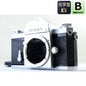 【中古】Nikon F アイレベル シルバー 35mm フィルムカメラ ニコン S/N: 6746032