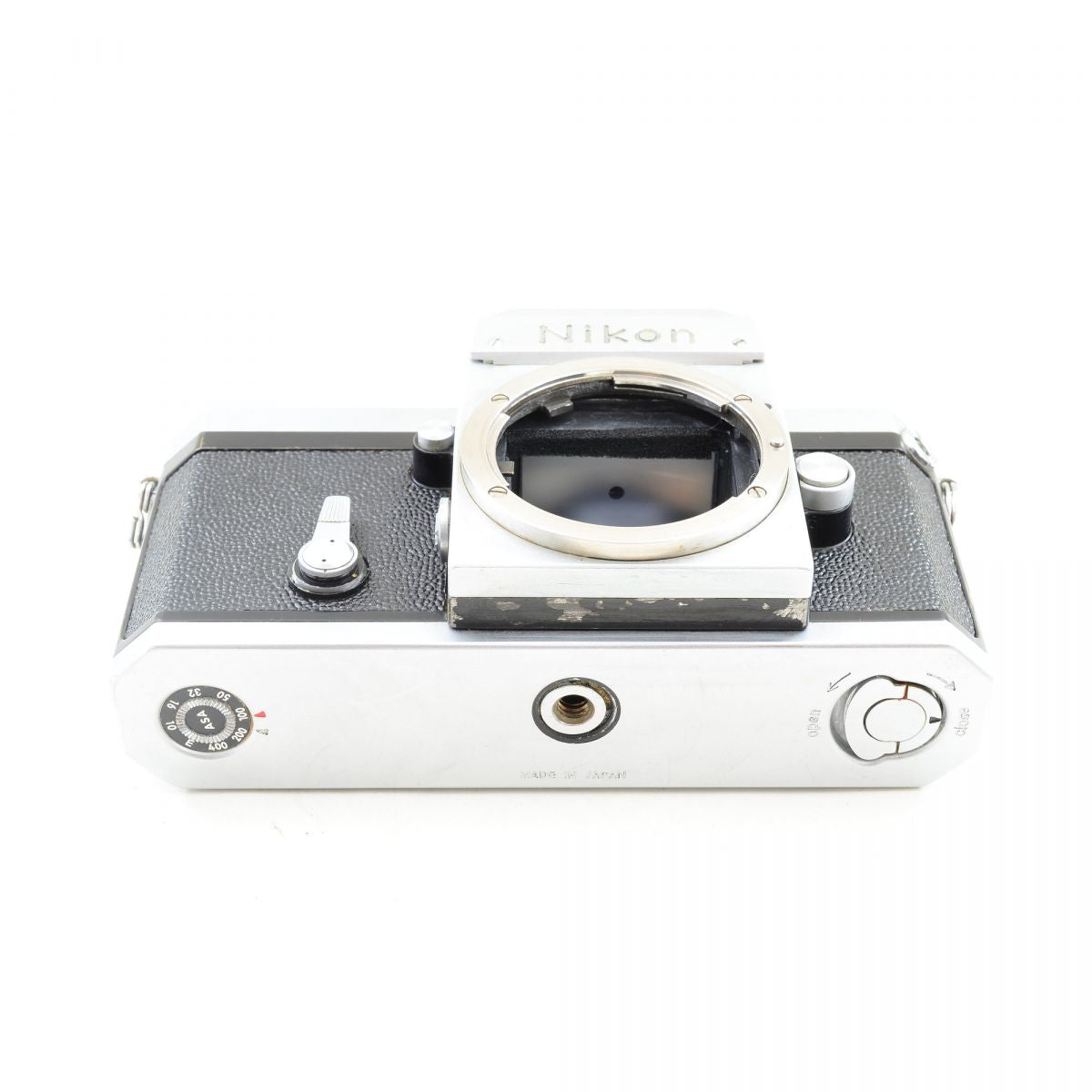 【中古】Nikon F アイレベル シルバー 35mm フィルムカメラ ニコン S/N: 6746032