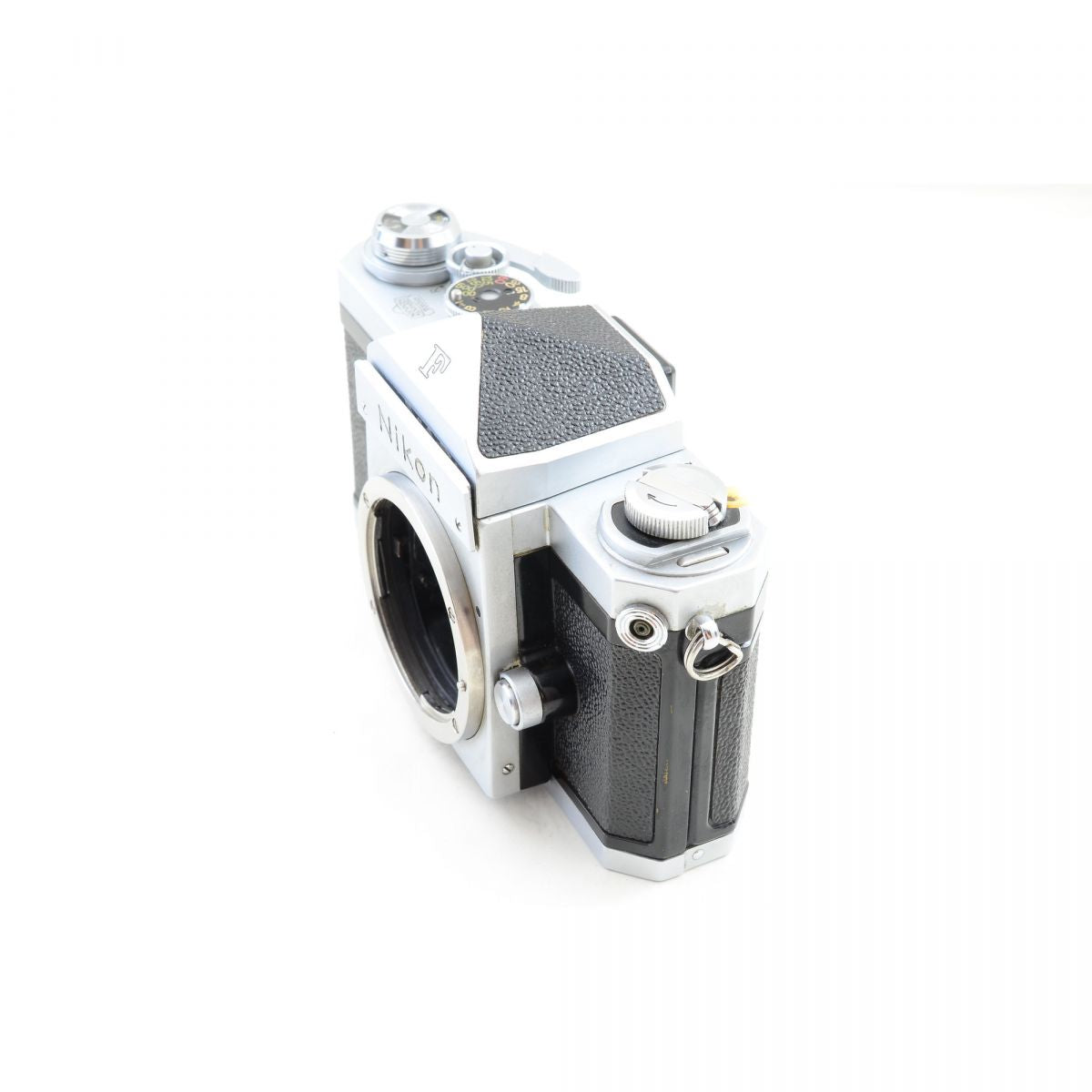 【中古】Nikon F アイレベル シルバー 35mm フィルムカメラ ニコン S/N: 6746032