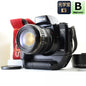 【中古】Canon EOS 5 QD 35mm フィルムカメラ + 縦位置グリップ VG10 + EF 28-105mm f/3.5-4.5 USM ズームレンズ キャノン S/N: 1099719