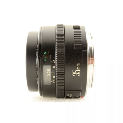 【中古】Canon EF 35mm f/2 広角 単焦点レンズ キャノン S/N: 252302