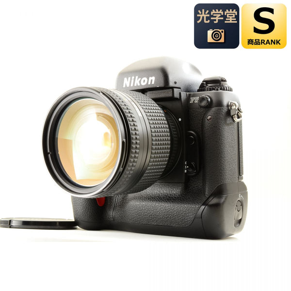【中古】Nikon F5 ブラック 一眼レフ フィルムカメラ AF 24-120mm f/3.5-5.6 D ズームレンズセット ニコン S/N:3048136