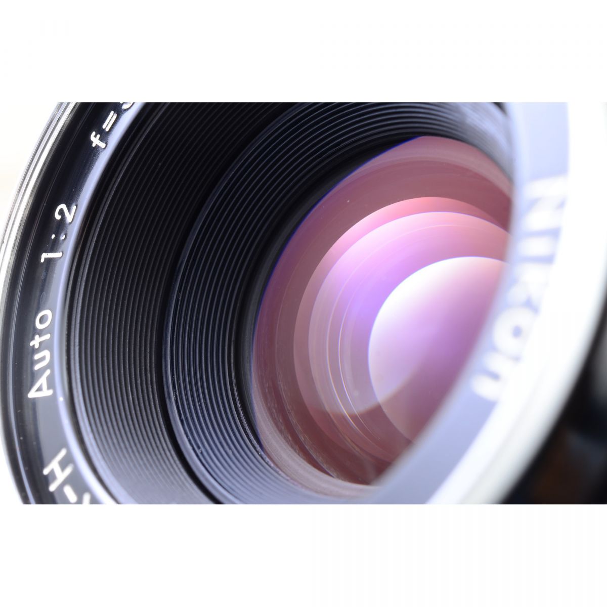 【中古】Nikon F アイレベル シルバー 35mm フィルムカメラ + NIKKOR-H Auto 50mm f/2 非Ai 標準 単焦点レンズ ニコン S/N: 7204004