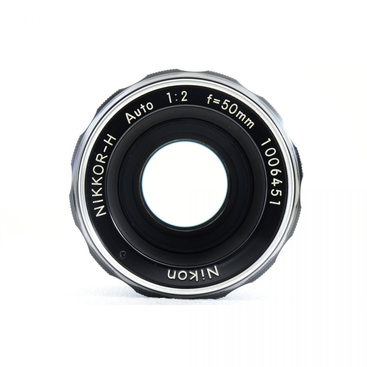 【中古】Nikon F アイレベル シルバー 35mm フィルムカメラ + NIKKOR-H Auto 50mm f/2 非Ai 標準 単焦点レンズ ニコン S/N: 7204004