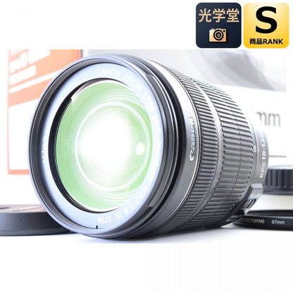 【中古】Canon EF-S 18-135mm f/3.5-5.6 IS STM 高倍率 ズームレンズ 元箱付 キャノン S/N: 0602018957