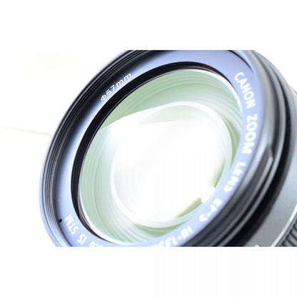 【中古】Canon EF-S 18-135mm f/3.5-5.6 IS STM 高倍率 ズームレンズ 元箱付 キャノン S/N: 0602018957
