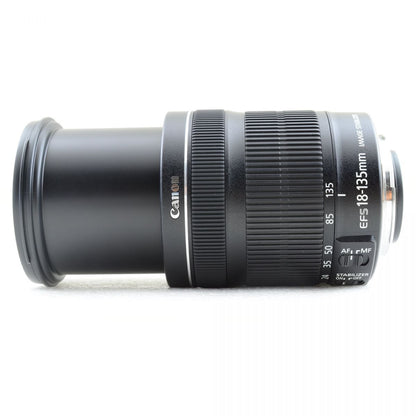 【中古】Canon EF-S 18-135mm f/3.5-5.6 IS STM 高倍率 ズームレンズ 元箱付 キャノン S/N: 0602018957