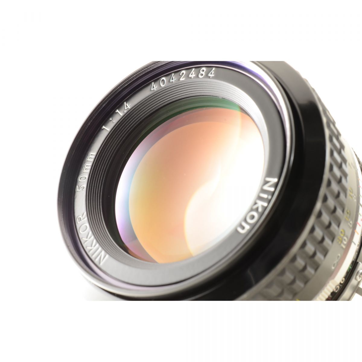 【中古】Nikon FM シルバー 35mm フィルムカメラ + Ai NIKKOR 50mm f/1.4 標準 単焦点レンズ ニコン S/N: 2157536