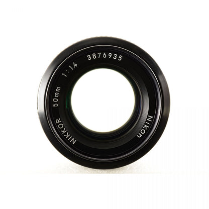 【中古】Nikon Ai NIKKOR 50mm f/1.4 単焦点 カメラレンズ 交換レンズ ニコン S/N:3876935