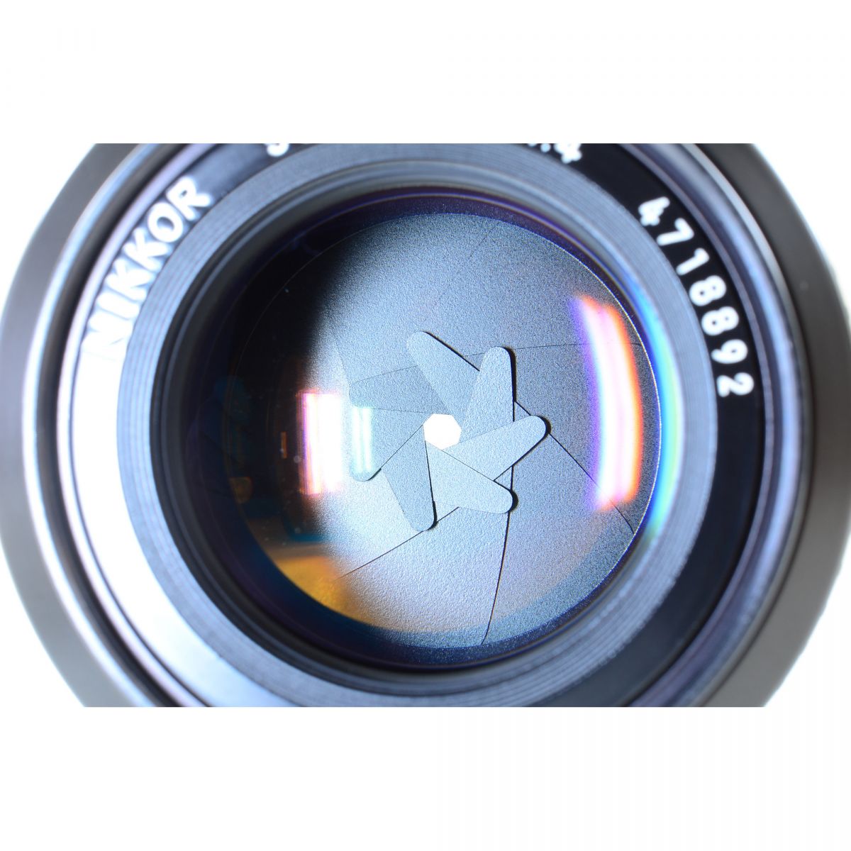 【中古】Nikon Ai NIKKOR 50mm F1.4 単焦点 カメラレンズ 交換レンズ ニコン S/N:4718892