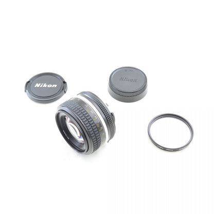 【中古】Nikon Ai NIKKOR 50mm F1.4 単焦点 カメラレンズ 交換レンズ ニコン S/N:4718892
