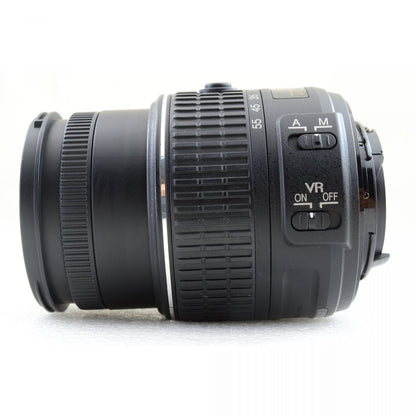 【中古】Nikon AF-S DX NIKKOR 18-55mm f/3.5-5.6G VR II 標準 ズームレンズ ニコン S/N: 22189317