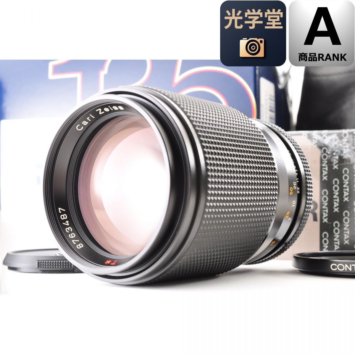 【中古】Contax Carl Zeiss Sonnar T* 135mm F/2.8 MMJ Lens  CY マウント 単焦点レンズ