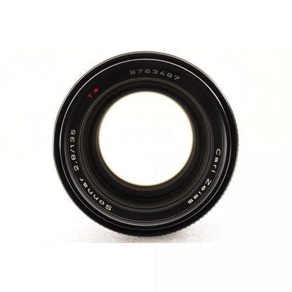 【中古】Contax Carl Zeiss Sonnar T* 135mm F/2.8 MMJ Lens  CY マウント 単焦点レンズ