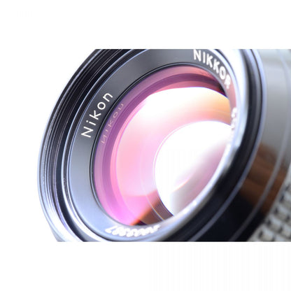 【中古】Nikon F2 フォトミック シルバー 35mm フィルムカメラ + New NIKKOR 50mm f/1.4 非Ai 標準 単焦点レンズ ニコン S/N: 7497505