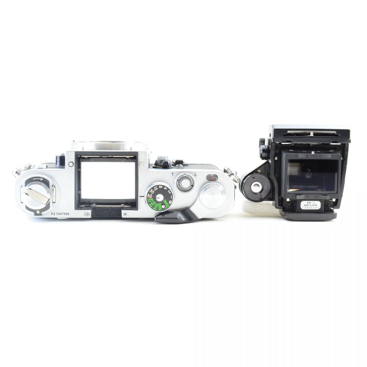 【中古】Nikon F2 フォトミック シルバー 35mm フィルムカメラ + New NIKKOR 50mm f/1.4 非Ai 標準 単焦点レンズ ニコン S/N: 7497505
