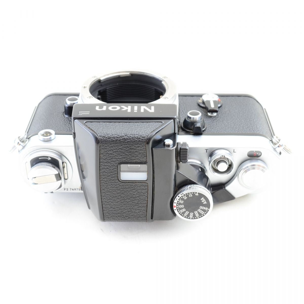 【中古】Nikon F2 フォトミック シルバー 35mm フィルムカメラ + New NIKKOR 50mm f/1.4 非Ai 標準 単焦点レンズ ニコン S/N: 7497505