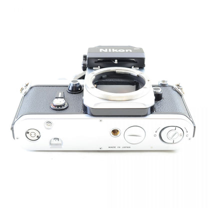 【中古】Nikon F2 フォトミック シルバー 35mm フィルムカメラ + New NIKKOR 50mm f/1.4 非Ai 標準 単焦点レンズ ニコン S/N: 7497505