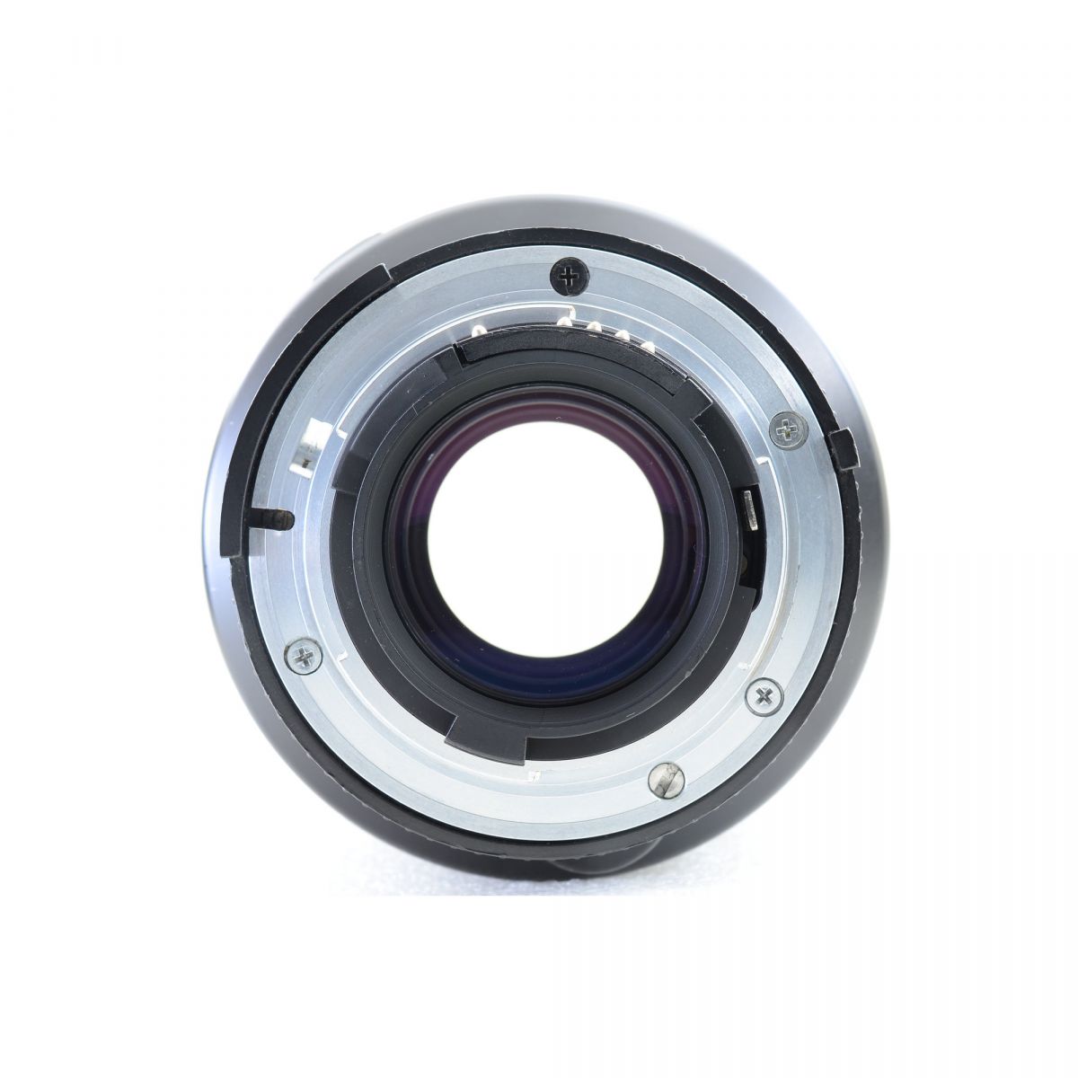 【中古】Nikon AF Micro NIKKOR 105mm f/2.8 中望遠 マクロ 単焦点レンズ フード HS-7 付 ニコン S/N: 260044