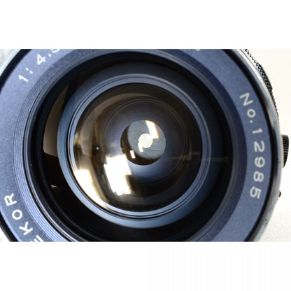 【中古】Mamiya Sekor 65mm f/4.5 広角 単焦点レンズ RB67 Pro S SD 用 マミヤ S/N: 12985