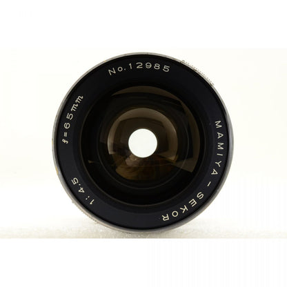 【中古】Mamiya Sekor 65mm f/4.5 広角 単焦点レンズ RB67 Pro S SD 用 マミヤ S/N: 12985