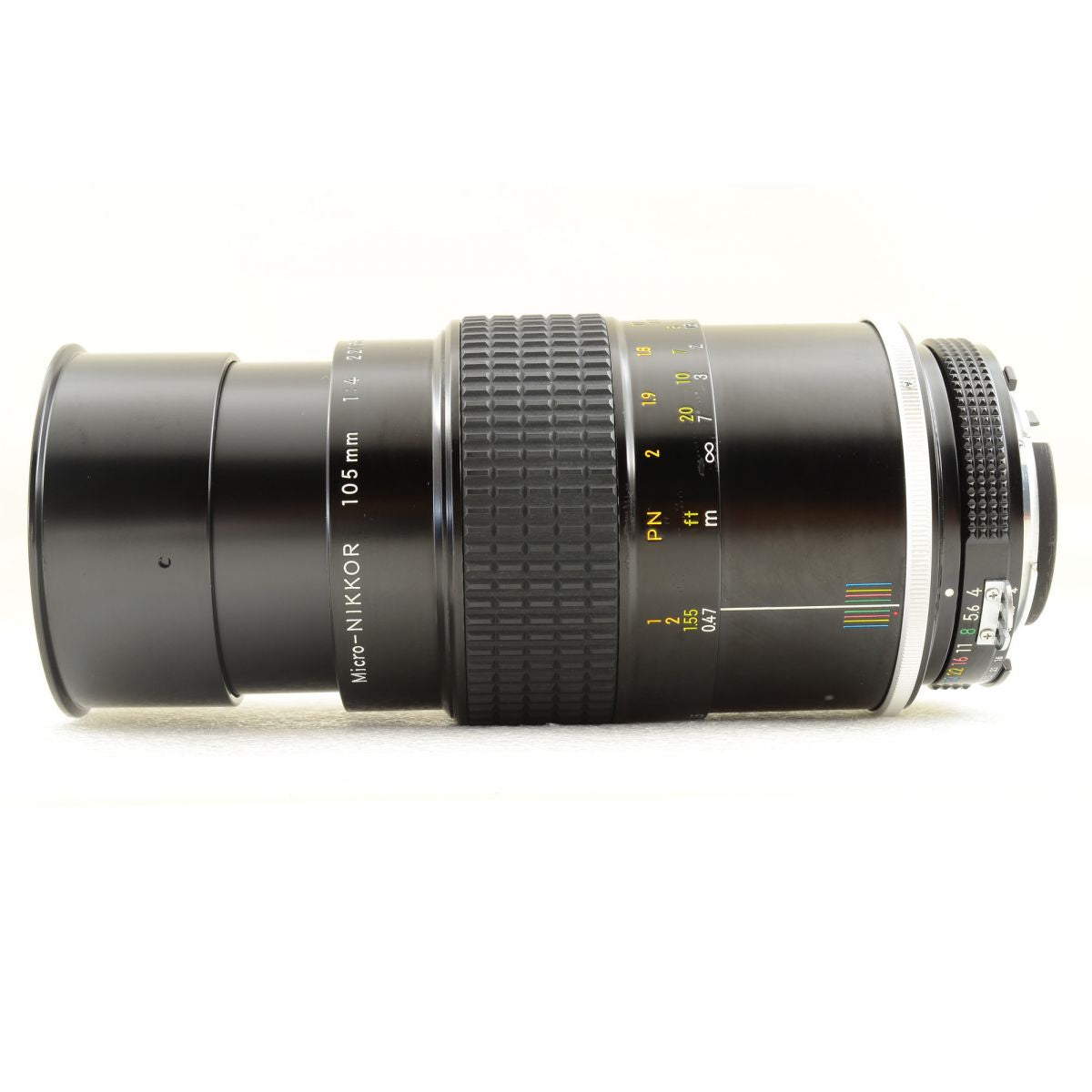 【中古】Nikon Ai-S Micro NIKKOR 105mm f/4 マクロ 単焦点 カメラレンズ 交換レンズ ニコン S/N:221562