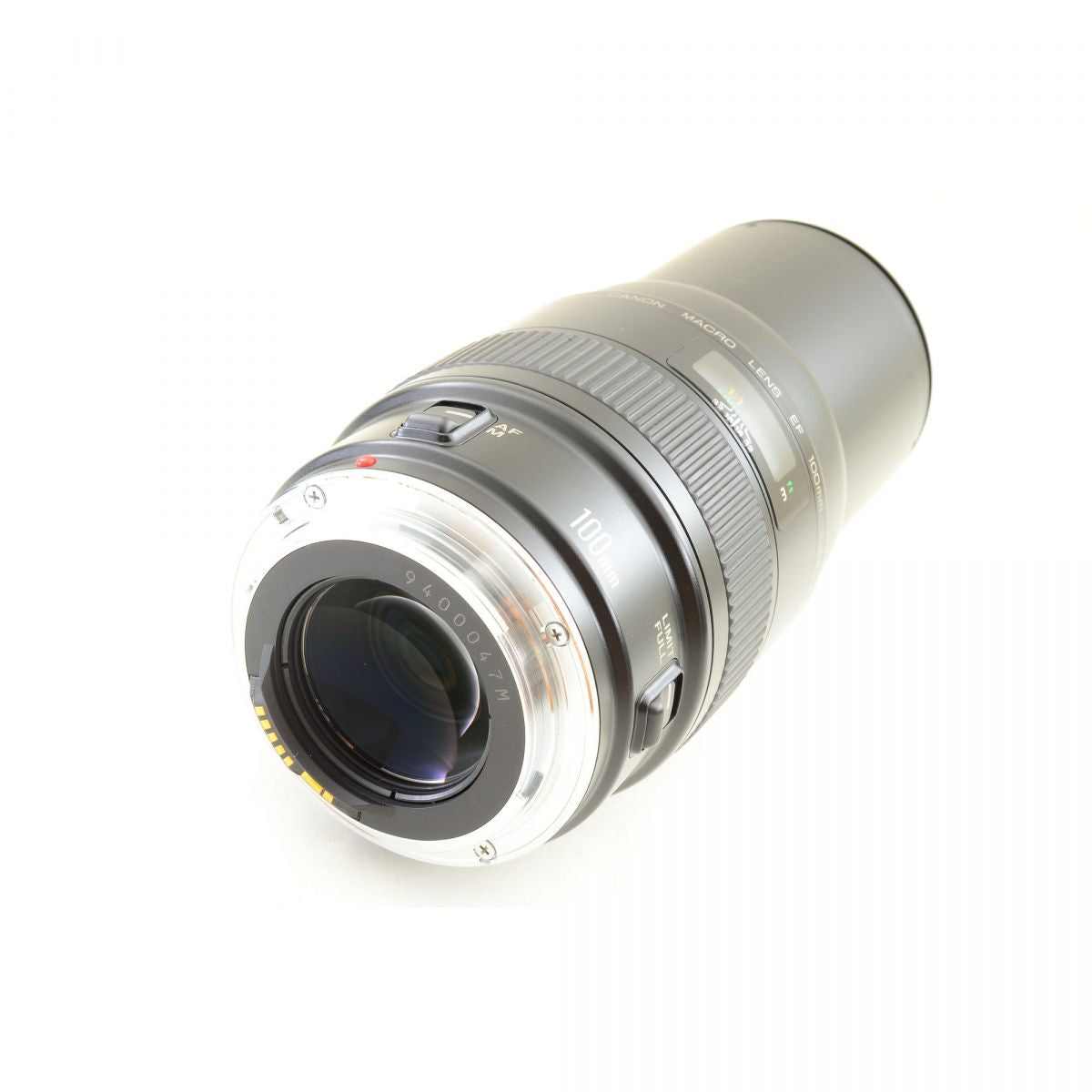 【中古】Canon EF 100mm f/2.8 マクロ 単焦点 カメラレンズ 交換レンズ キヤノン S/N:9400047M