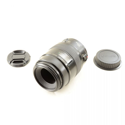 【中古】Canon EF 100mm f/2.8 マクロ 単焦点 カメラレンズ 交換レンズ キヤノン S/N:8601209M