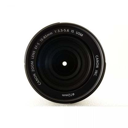 【中古】Canon EF-S 15-85mm F/3.5-5.6 IS USM 望遠ズーム 交換レンズ キャノン S/N:3072500189