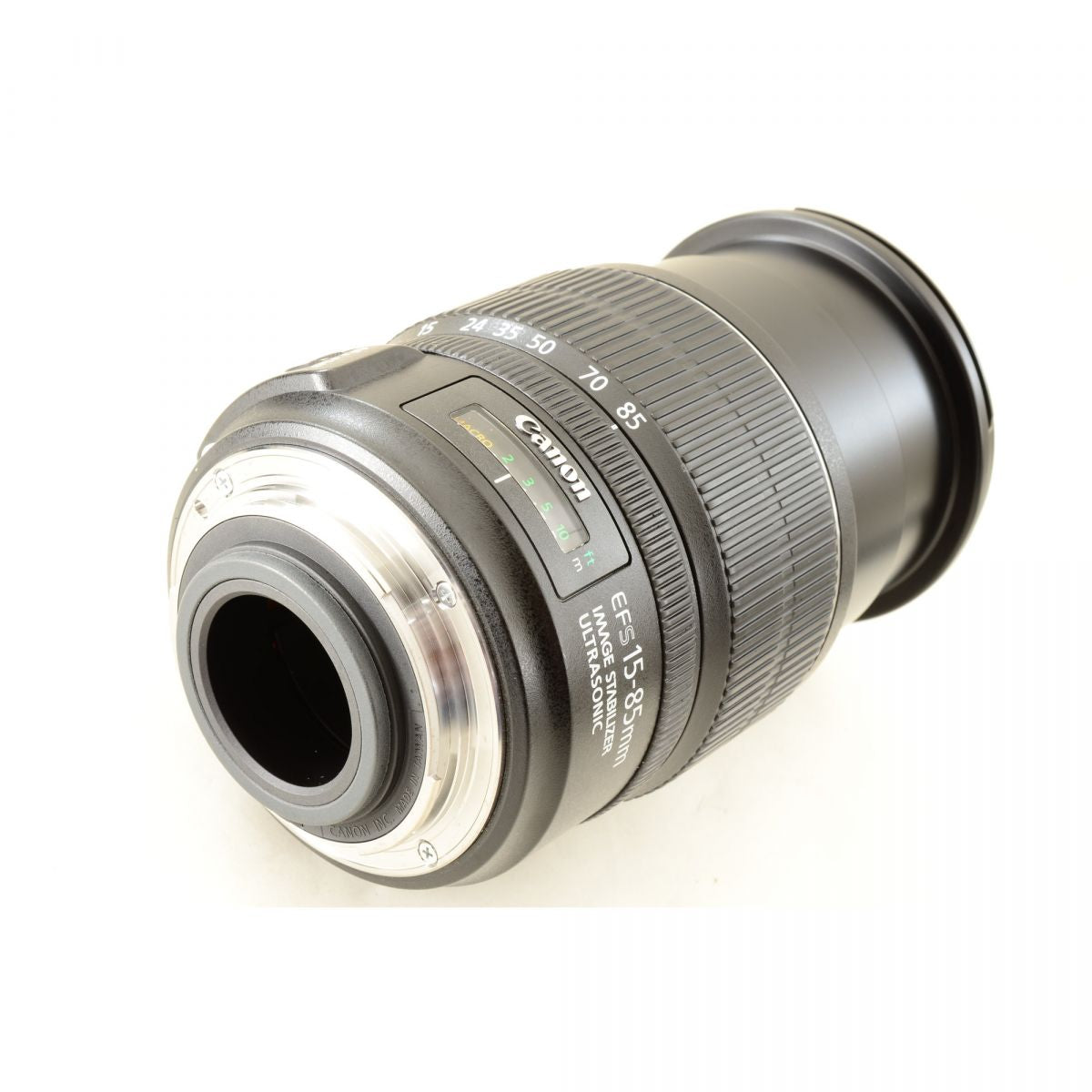 【中古】Canon EF-S 15-85mm F/3.5-5.6 IS USM 望遠ズーム 交換レンズ キャノン S/N:3072500189